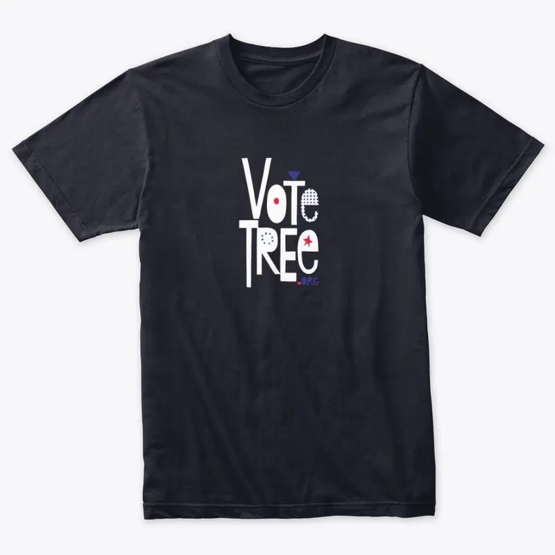 Vote Tree Logo Shirts - Dark