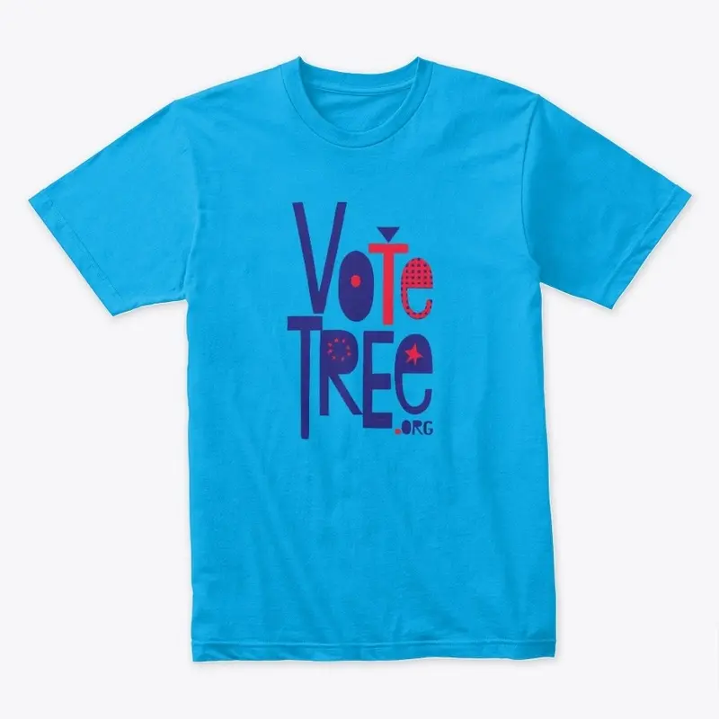 Vote Tree Logo Shirts - Dark