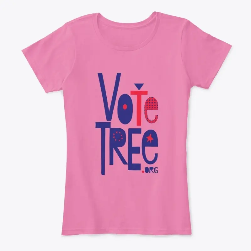 Vote Tree Logo Shirts - Dark